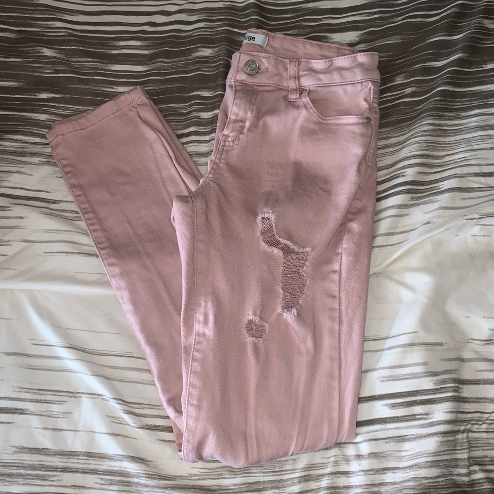 Refuge blush pink jeggings